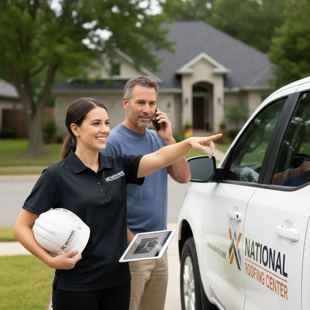 National Roofing Center customer support in Olivia